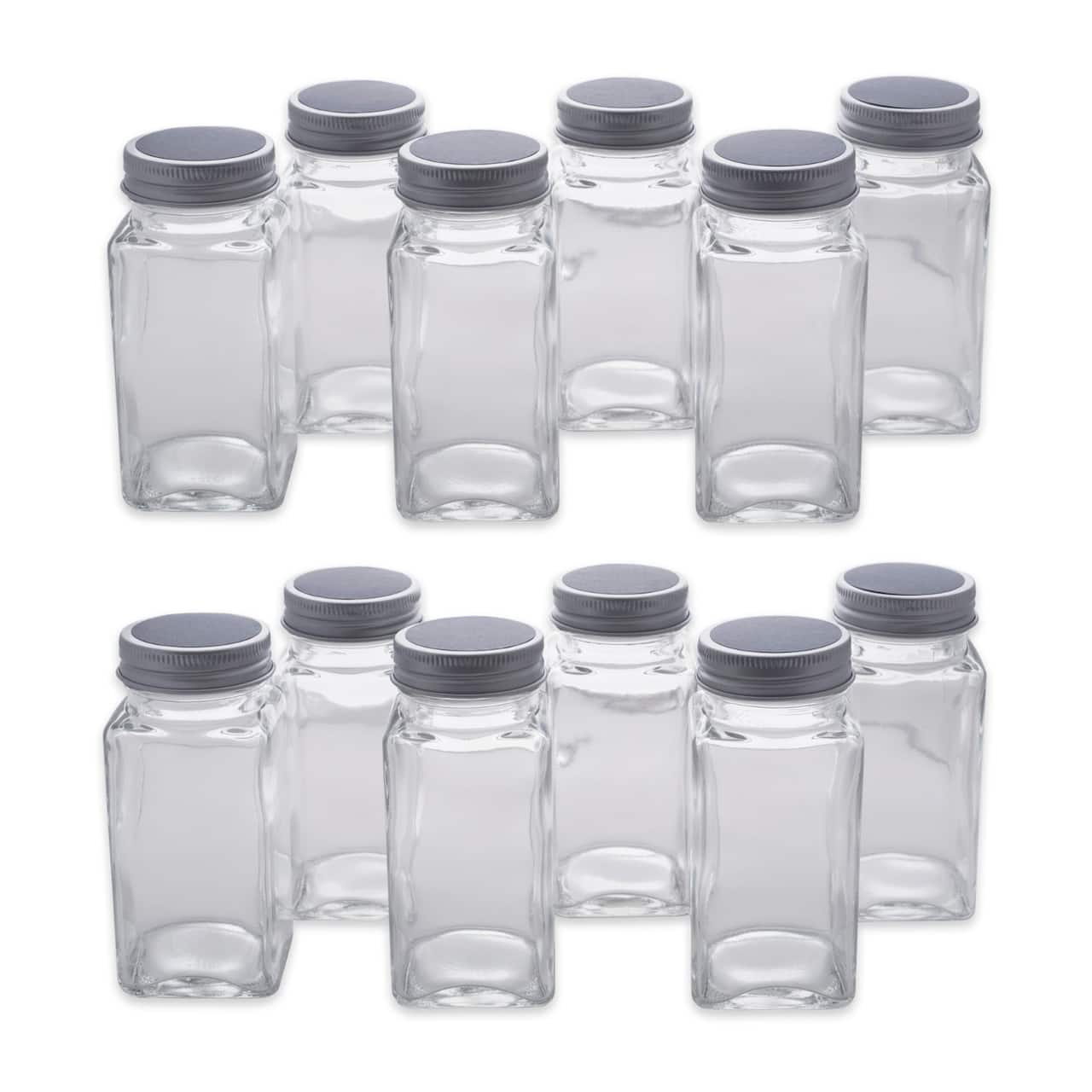 DII® Spice Jars with Chalkboard Labels, 12ct.